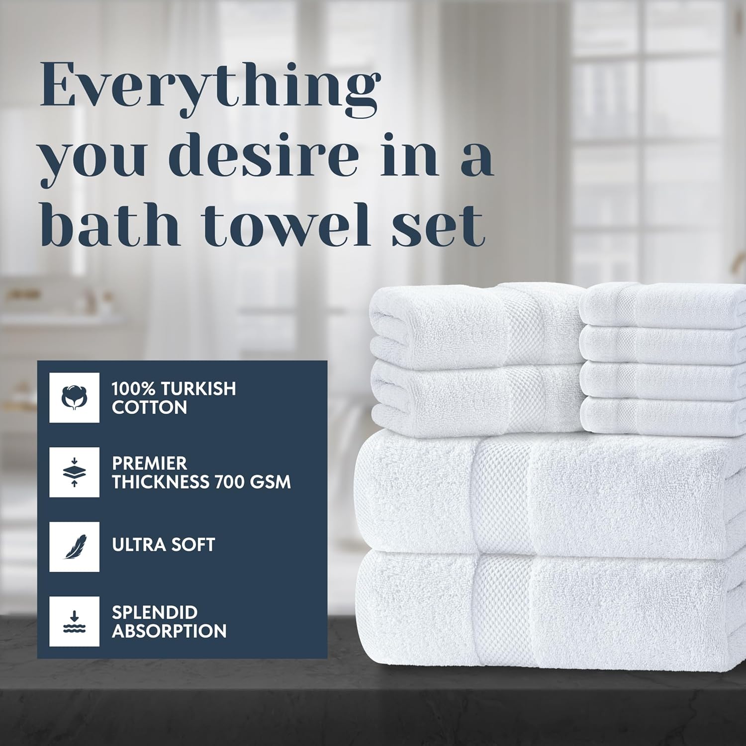 Clean and Absorbent Towels